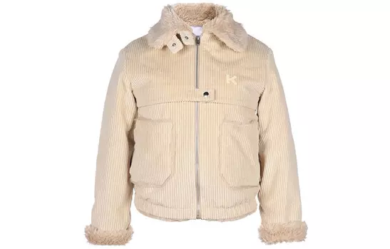 Пальто-парка женская Kenzo, бежевый