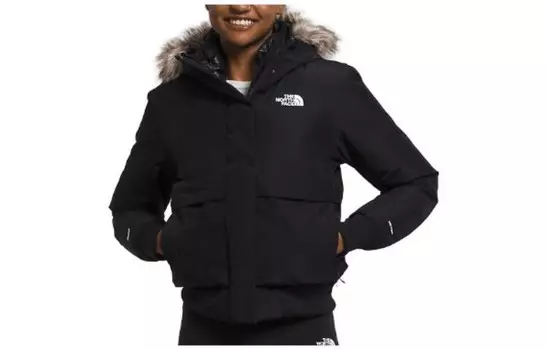 Пальто-парка женское черное The North Face