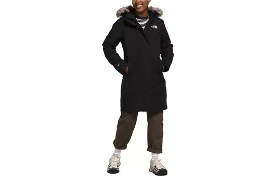 Пальто-парка женское черное The North Face