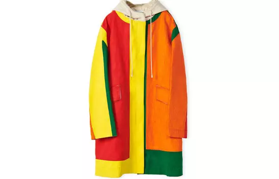 Пальто-парка женское светло-коричневое Loewe