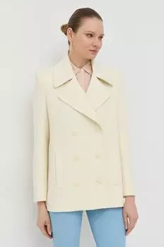 Пальто Patrizia Pepe, желтый