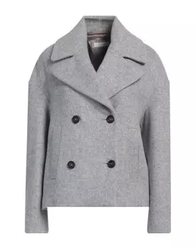 Пальто Peserico, светло-серый