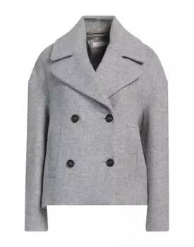 Пальто Peserico, светло-серый