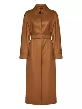 Пальто Pistoia MAX MARA, коричневый