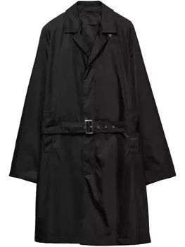 Пальто Prada Re-Nylon, черный
