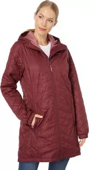 Пальто Primaloft на флисовой подкладке L.L.Bean, цвет Burgundy
