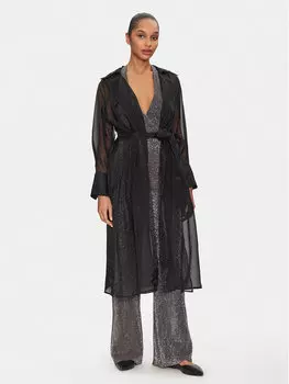 Пальто прямого кроя MS2502018 Lola Casademunt By Maite, черный