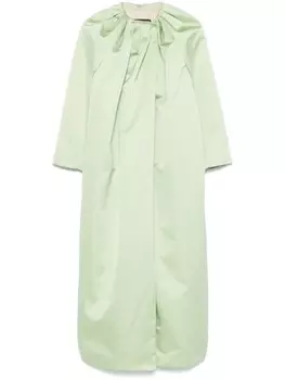 Пальто-пуховик Rochas, зеленый