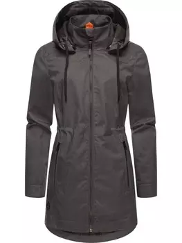 Пальто ragwear Dakkota II, цвет dark grey melange