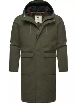 Пальто ragwear Mr Them Long, цвет dark olive