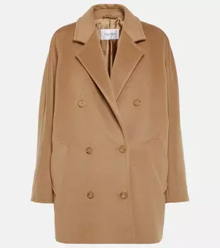 Пальто Rebus из шерсти и кашемира MAX MARA, нейтральный