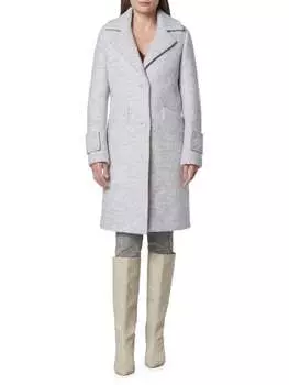 Пальто Regine Andrew Marc из прессованной шерсти из букле, светло-бежевый