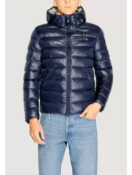 Пальто regular fit Blauer, синий