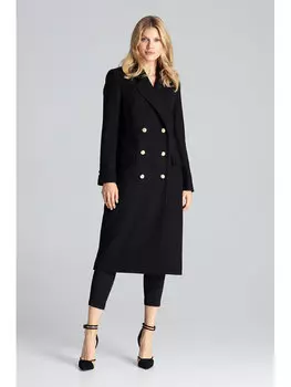 Пальто regular fit Figlfigl, черный