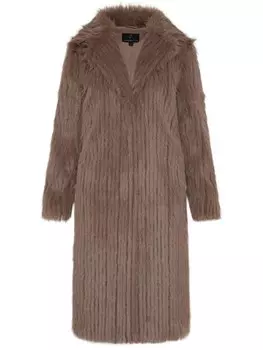 Пальто Retro Unreal Fur, коричневый