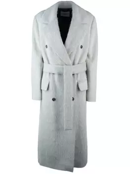 Пальто с эффектом щетки Iceberg, серый