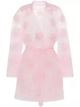 Пальто с аппликацией Viktor & Rolf, розовый