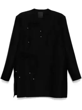 Пальто с бантом JNBY, черный