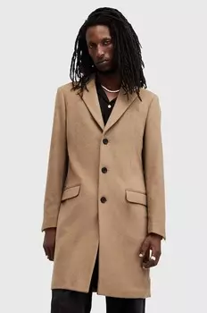Пальто с добавлением шерсти HAL COAT Allsaints, бежевый