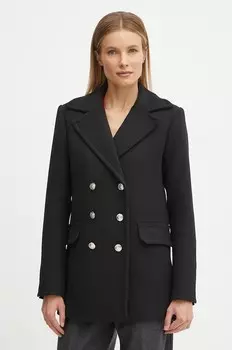 Пальто с добавлением шерсти Morgan, черный