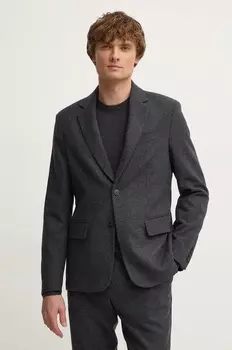 Пальто с добавлением шерсти United Colors Of Benetton, серый