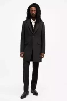 Пальто с добавлением шерсти WIXX AllSaints, черный