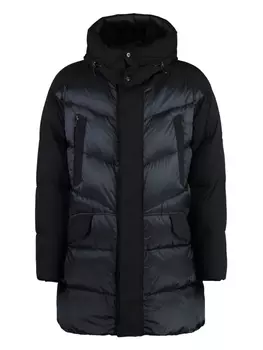 Пальто с капюшоном Albert Moorer, синий