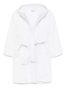 Пальто с капюшоном Dolce & Gabbana Kids, белый