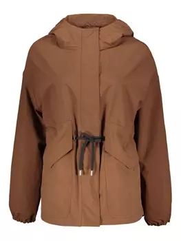 Пальто с капюшоном Herno, коричневый
