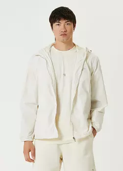 Пальто с капюшоном и логотипом Givenchy, бежевый