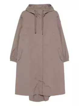 Пальто с капюшоном KENZO, коричневый