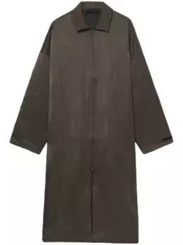 Пальто с логотипом FEAR OF GOD ESSENTIALS, коричневый