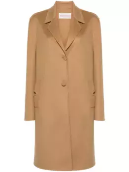 Пальто с логотипом VLogo Signature VALENTINO GARAVANI, коричневый