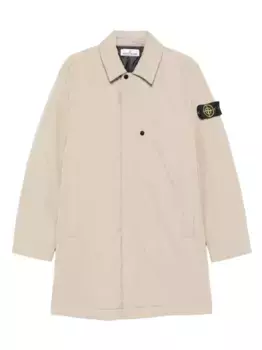 Пальто с накладными карманами Stone Island, нейтральный