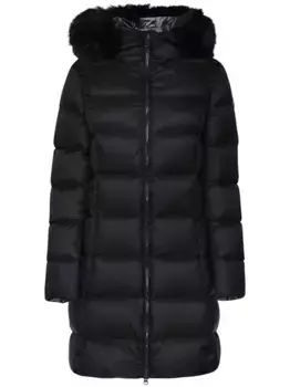 Пальто с нашивкой-логотипом Colmar, черный