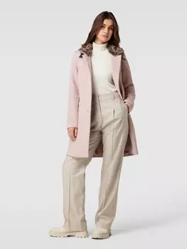 Пальто с планкой на пуговицах и содержанием шерсти Christian Berg, бежевый