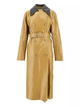 Пальто с покрытием Jil Sander, коричневый