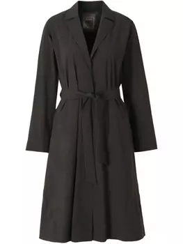 Пальто с поясом Herno, черный