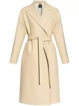 Пальто с поясом PS Paul Smith, нейтральный цвет