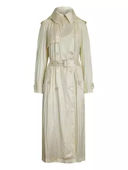 Пальто с поясом Ralph Lauren Collection, нейтральный