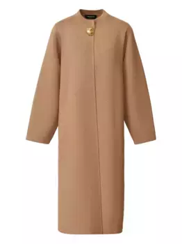 Пальто с пуговицами Fabiana Filippi, коричневый