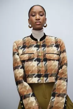 Пальто с шерстью Answear.Lab, черный