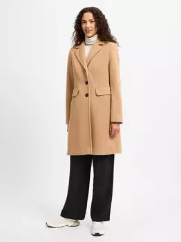 Пальто с содержанием кашемира Franco Callegari, коричневый