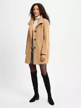 Пальто с содержанием кашемира Franco Callegari, коричневый