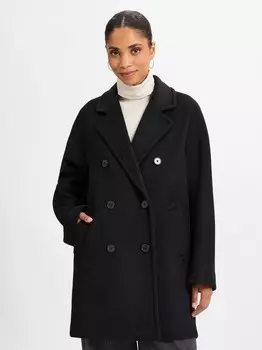 Пальто с содержанием шерсти Marc O'Polo, черный