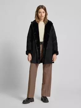 Пальто с воротником-лацканом Lauren Ralph Lauren, черный