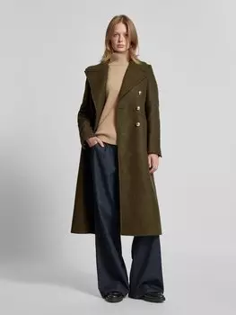 Пальто с воротником-лацканом модель «REVA» Barbour, оливковый