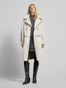 Пальто с воротником-лацканом модель «ТИЛЬДА» OAKWOOD, серо-коричневый