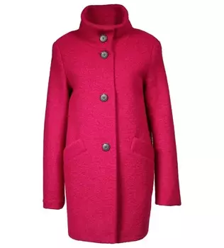 Пальто с воротником стойкой Fuchs Schmitt, розовый