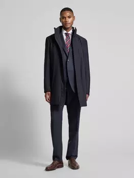 Пальто с воротником-стойкой модель 'Faley Flex' Strellson
